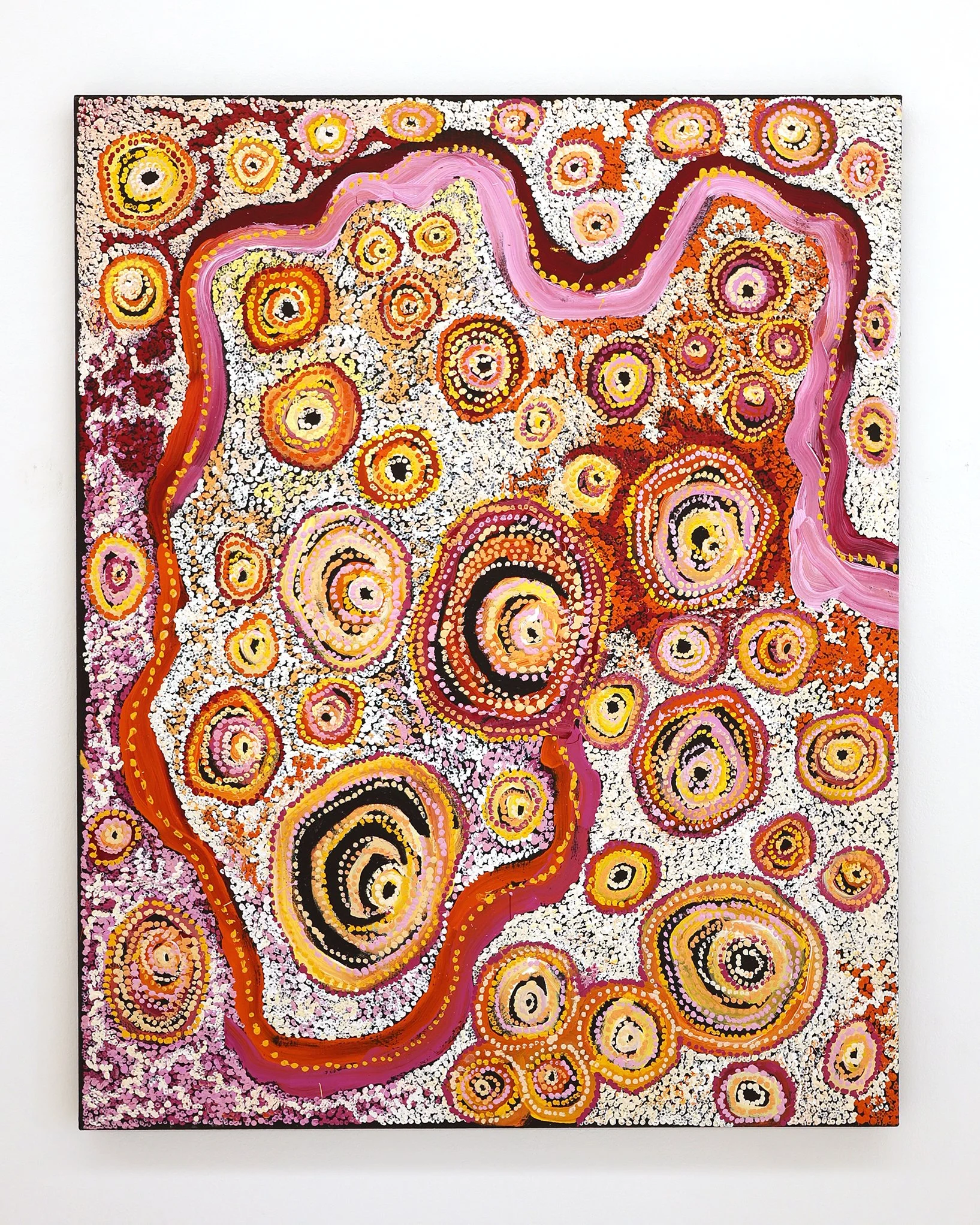 Rosalind Tjanyari 'Ngura Wiru (good country)'. Original artwork