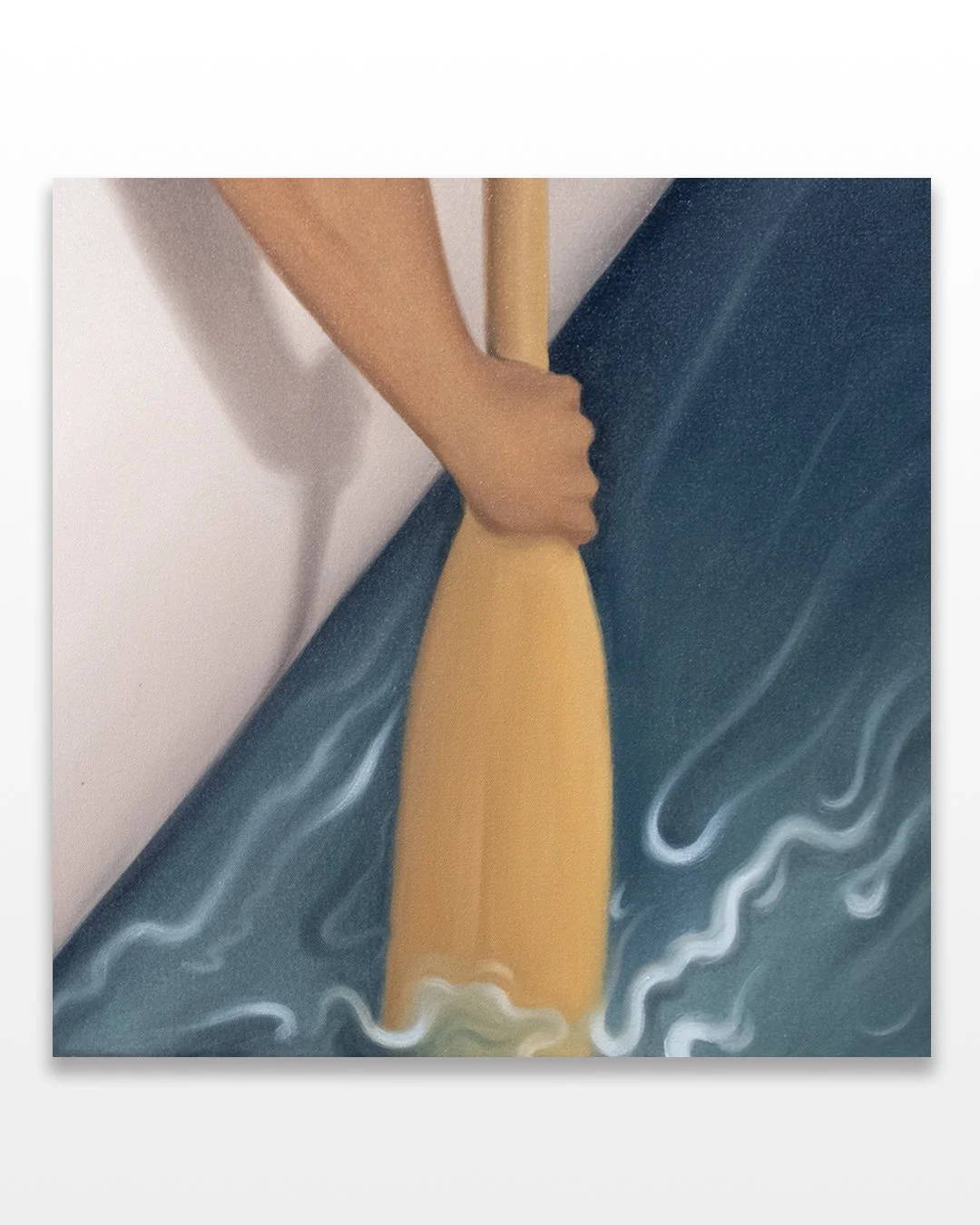 Max Berry 'Rowing'. Original artwork