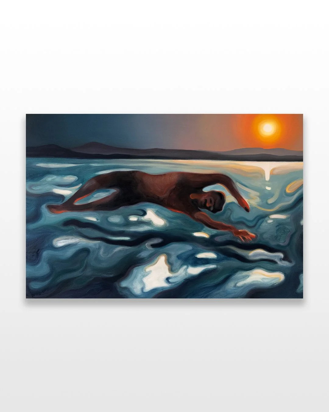 Max Berry 'Dive'. Original artwork