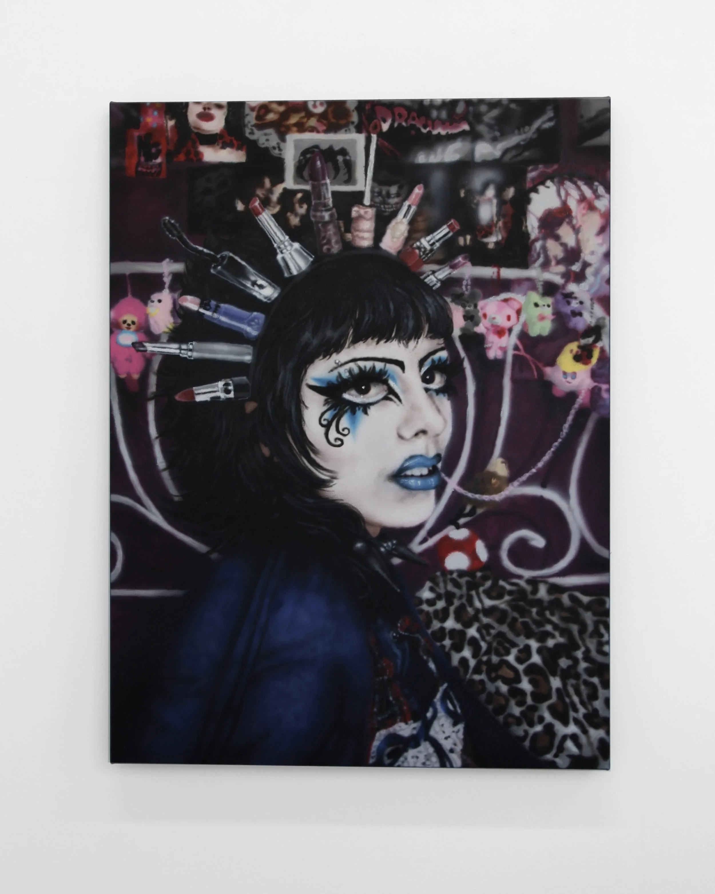 Isabel Trufas 'Lipstick Tiara' - Original Artwork
