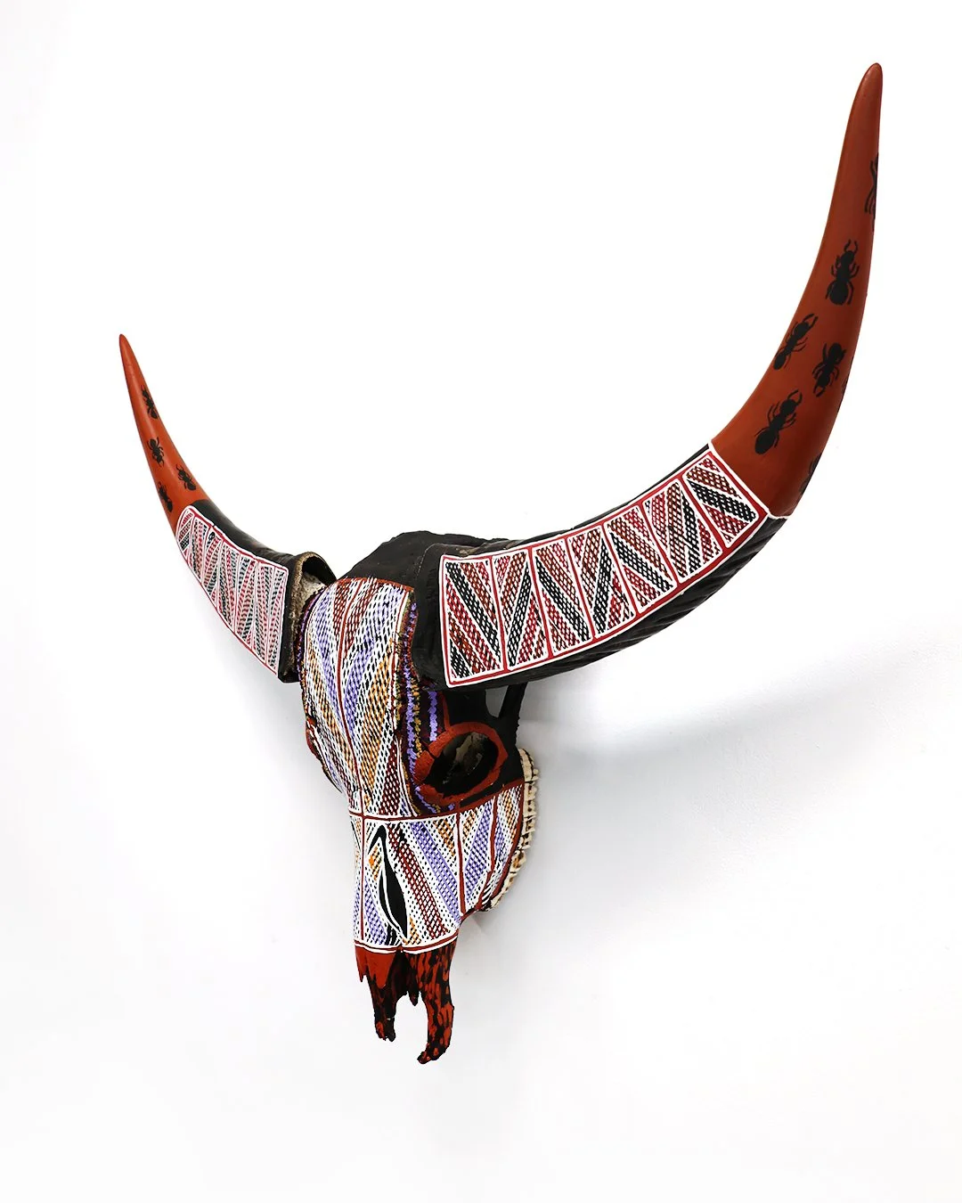 Luke Djalgarrarra 'Skull'. Original artwork