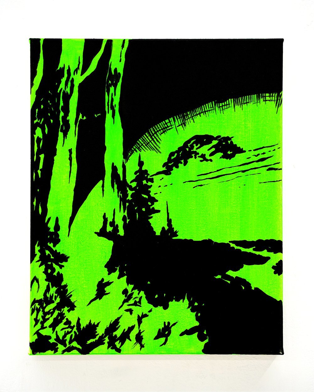 6.+Sunset+_green_+40.5cm+x+50cm+Synthetic+polymer+paint+on+canvas+Dean+De+Landre+2024+4x5+Web.jpeg