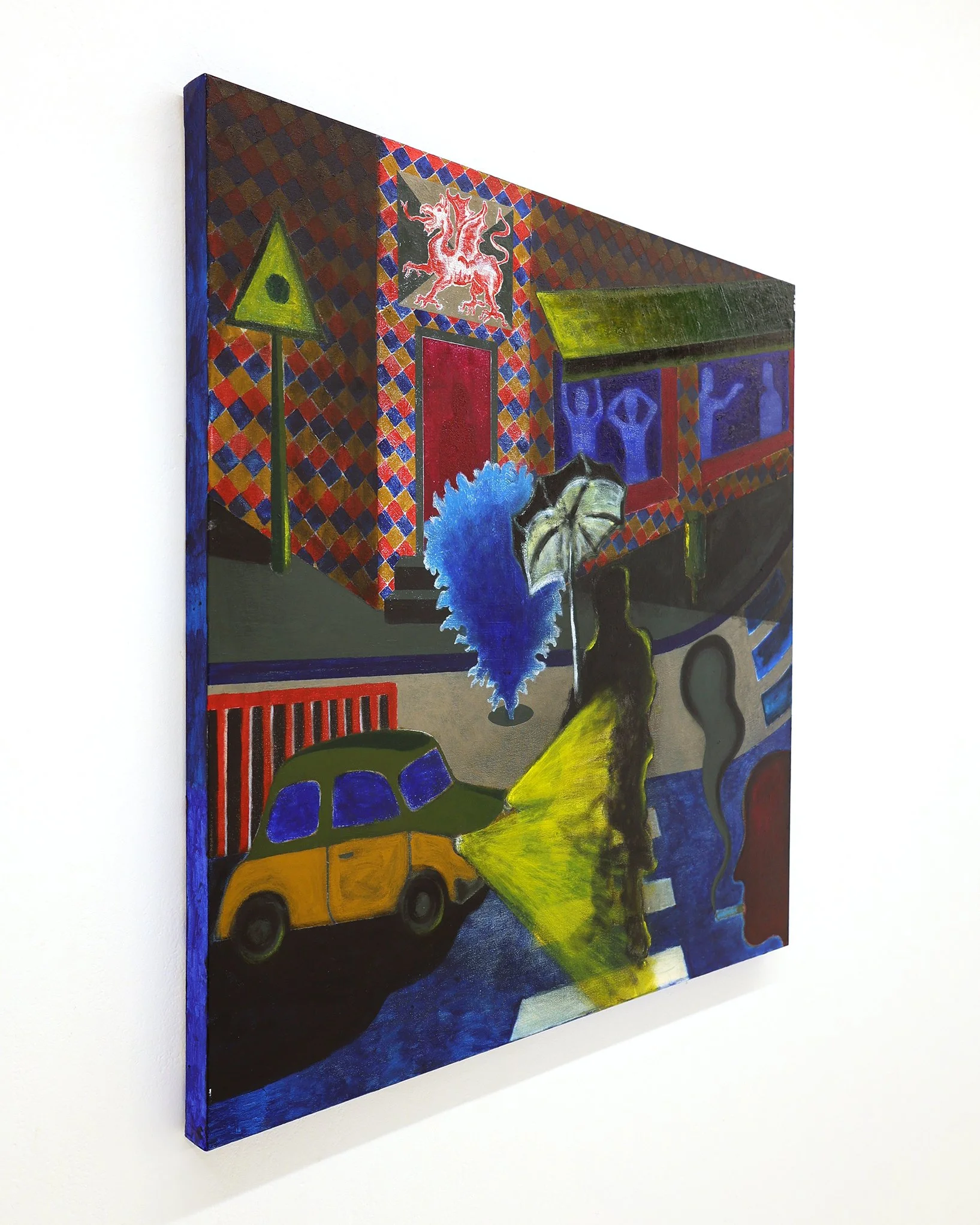 Creed McTaggart Chinese food 91.5cm x 91.5cm Synthetic polymer on canvas LHS 2026.JPG