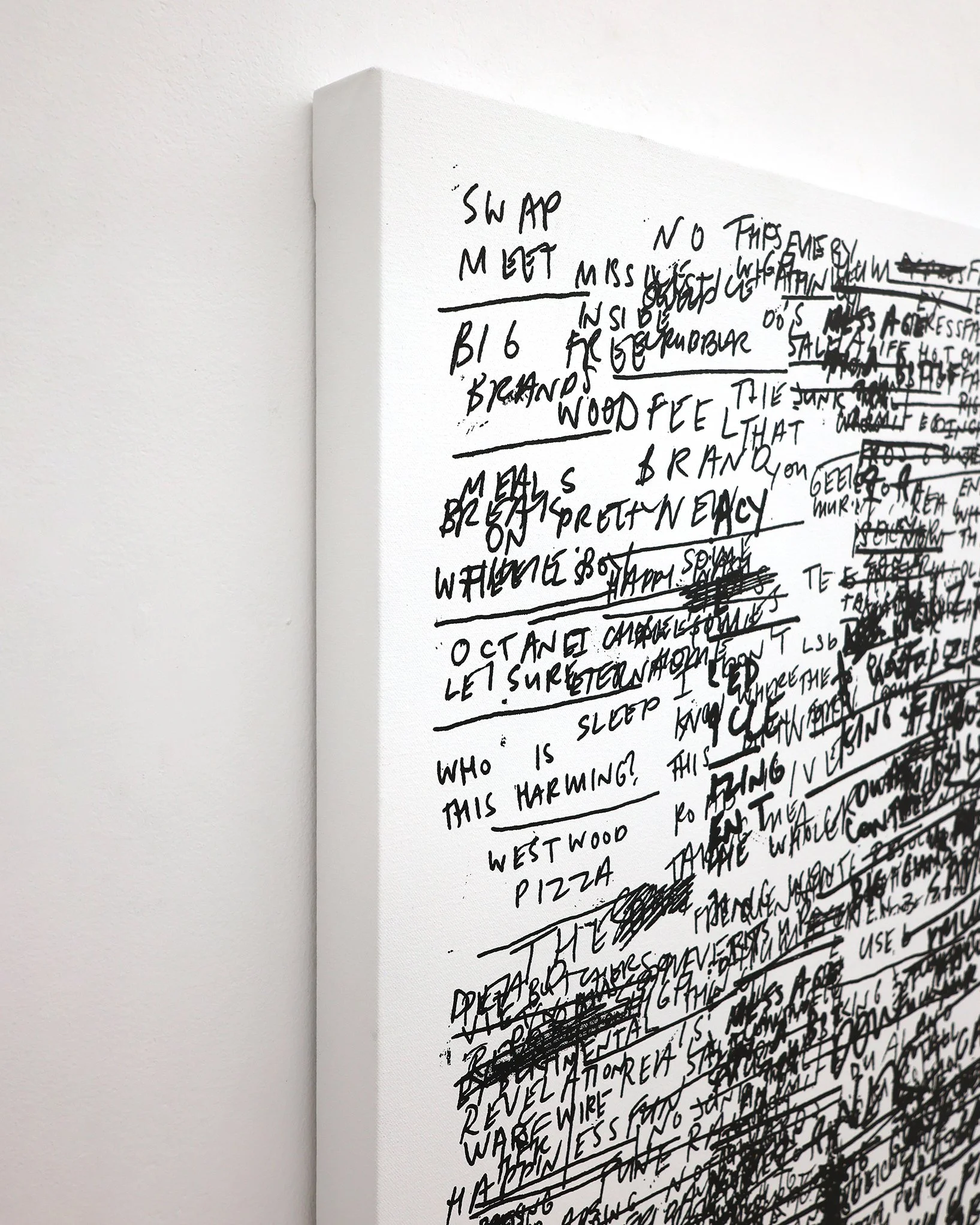 SWAP MEET (BLACK ON WHITE) 90cm x 90cm DETAIL.JPG