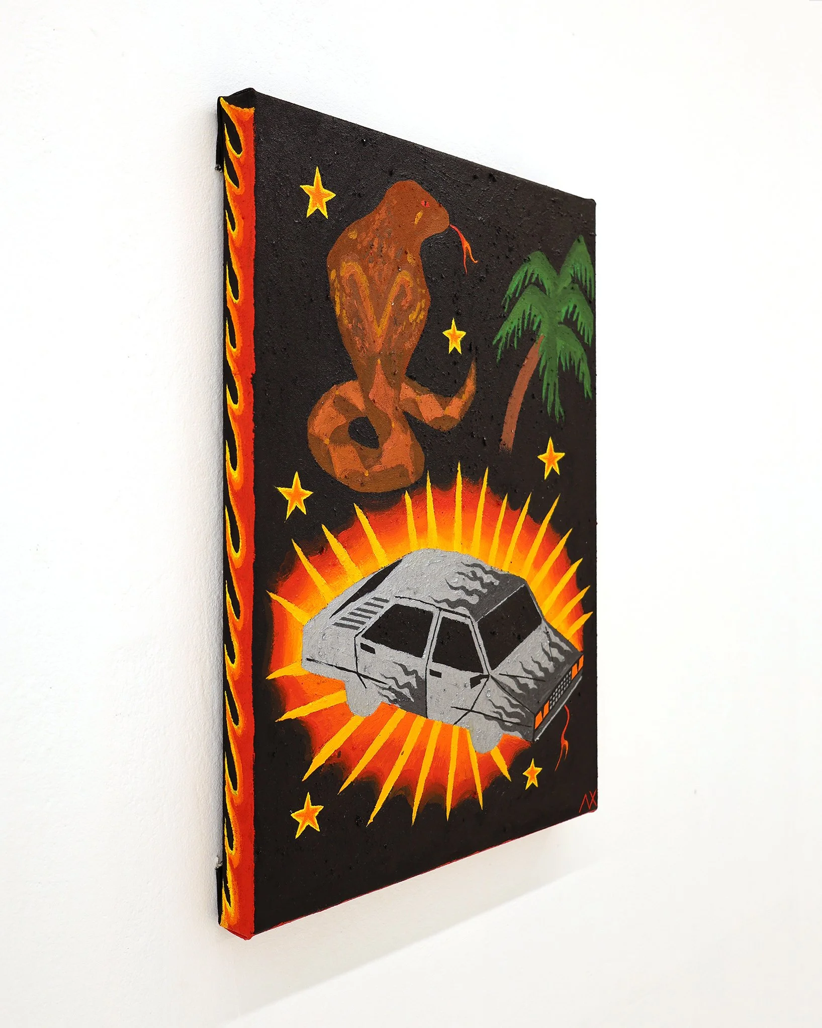 Alex Xerri Sannat 40cm x 55cm Acrylic and stone on canvas 2026 LHS.JPG