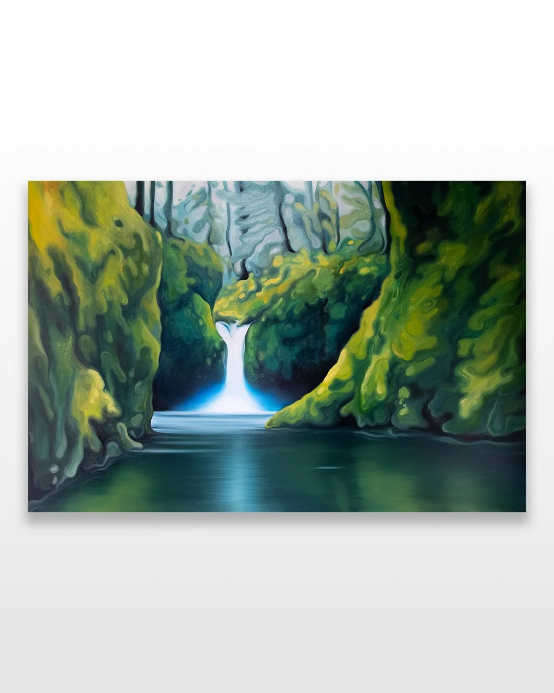 Max Berry 'Waterfall'. Original artwork