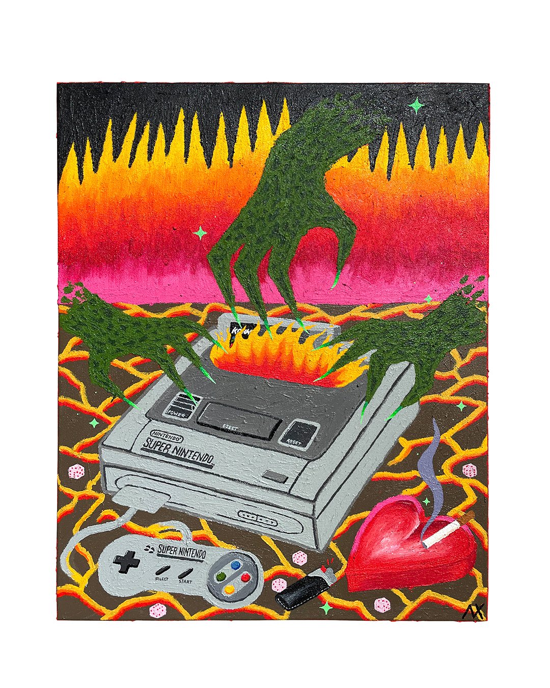 'STILL LIFE WITH SUPER NINTENDO' ALEX XERRI.jpg