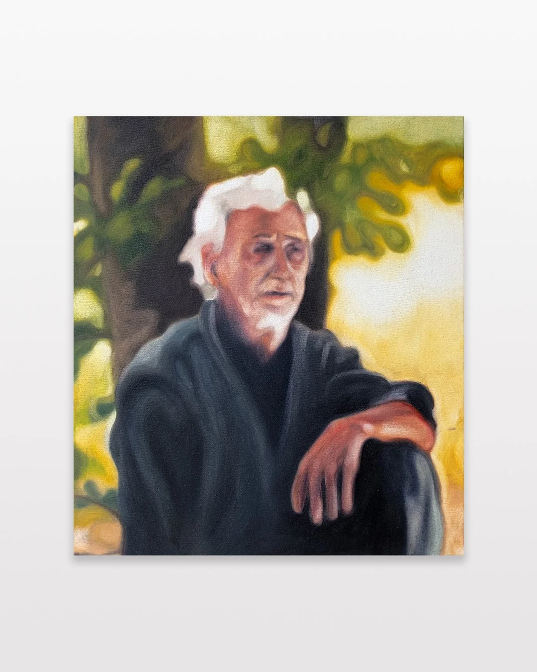 Max Berry 'Garden portrait (old man)' - Original artwork