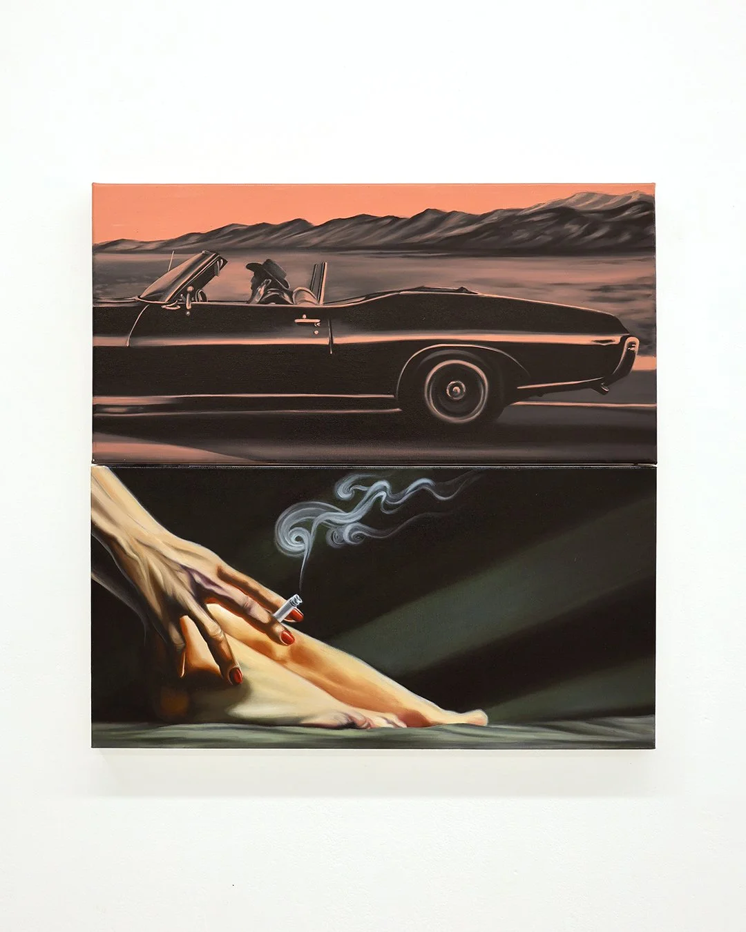 Marina Inoue 'Triple Black/Last Chance'. Original artwork