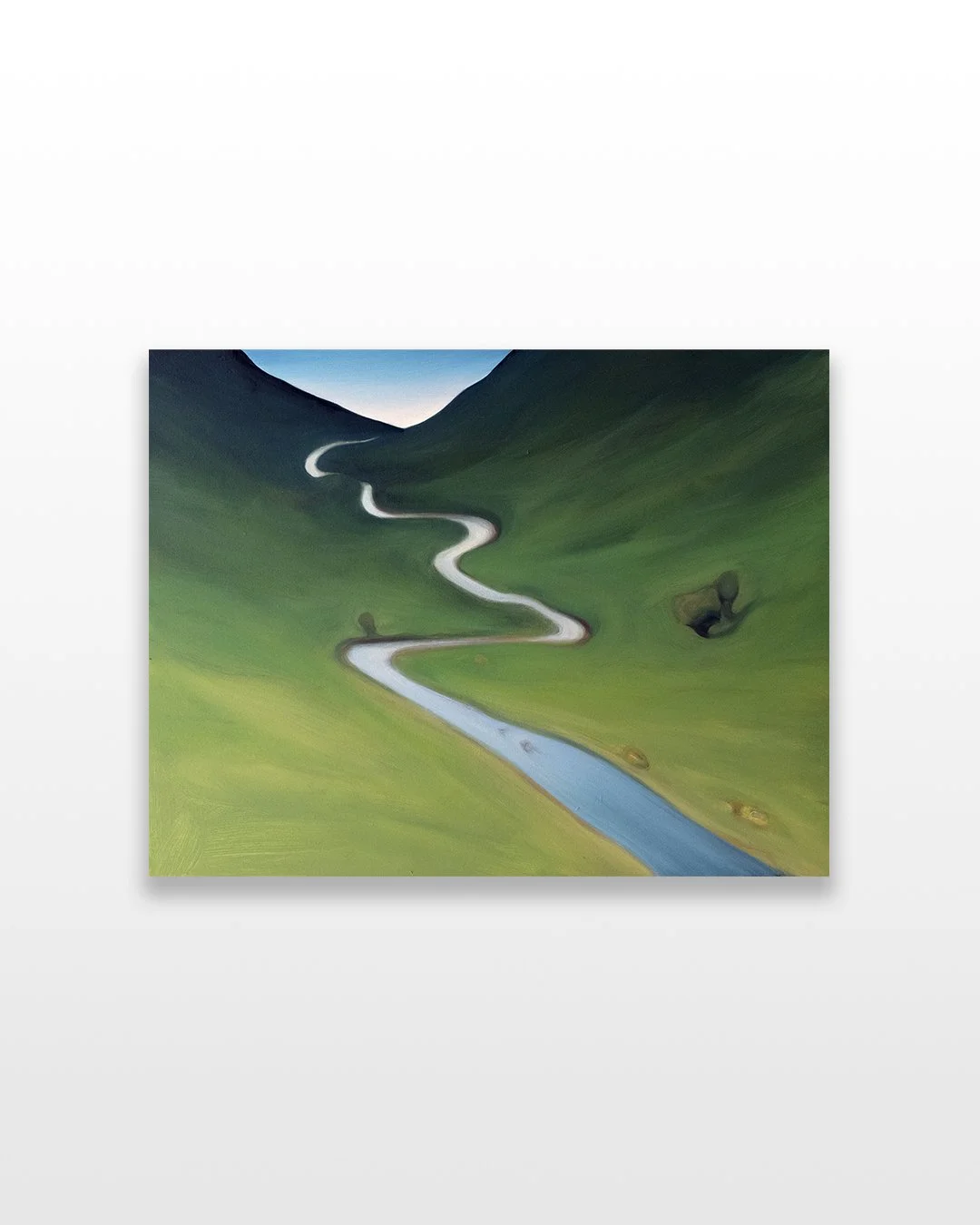 Max Berry 'Mountain stream'. Original artwork