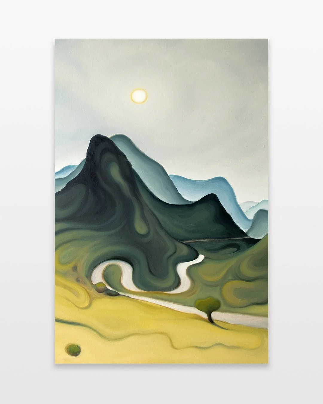Max Berry 'Mountain pass' - Original artwork