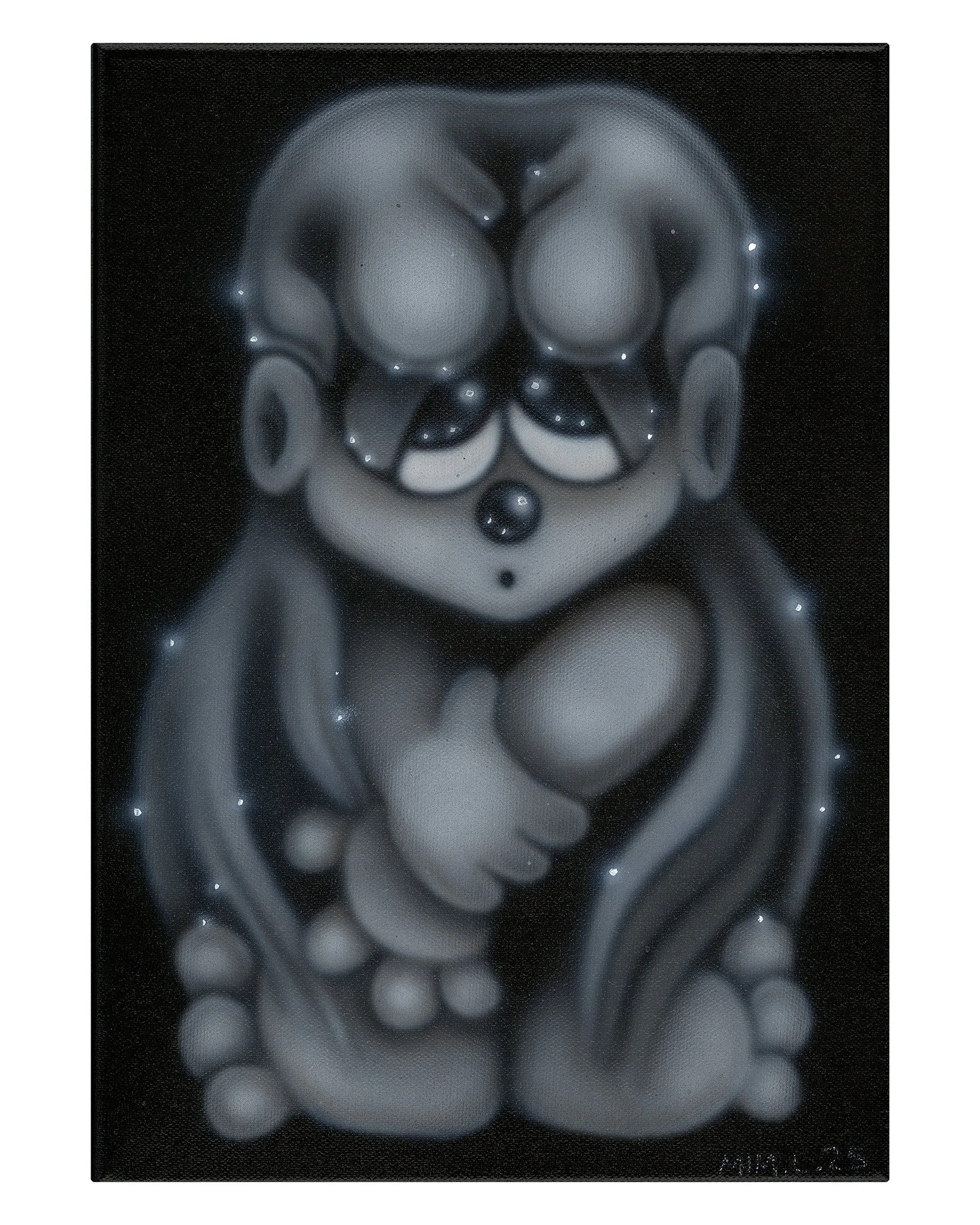 Mim Libro Cherub Acrylic on stretched cotton canvas26cm x 36cm 2025.jpg