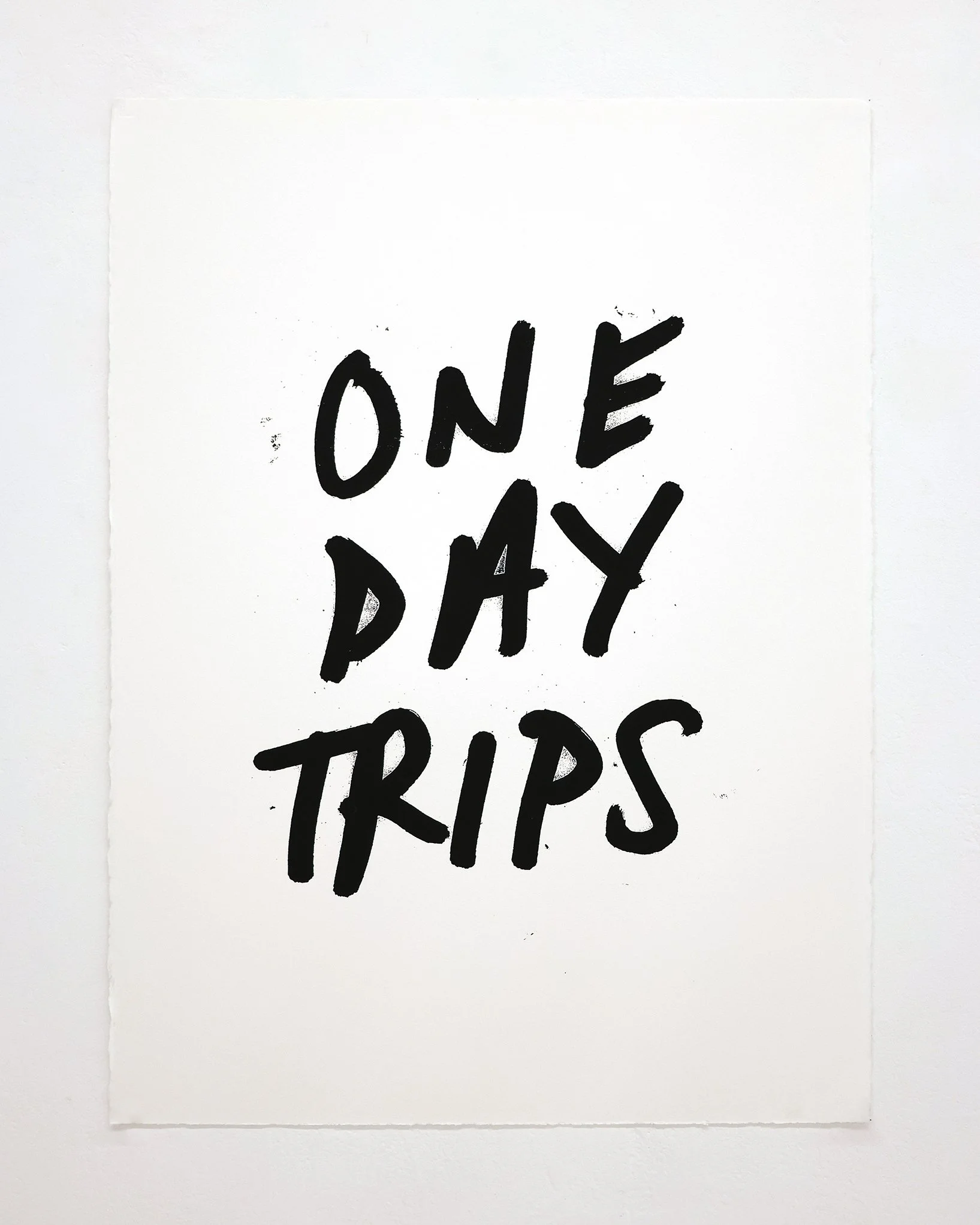Chris Town 'ONE DAY TRIPS' - Original Artwork