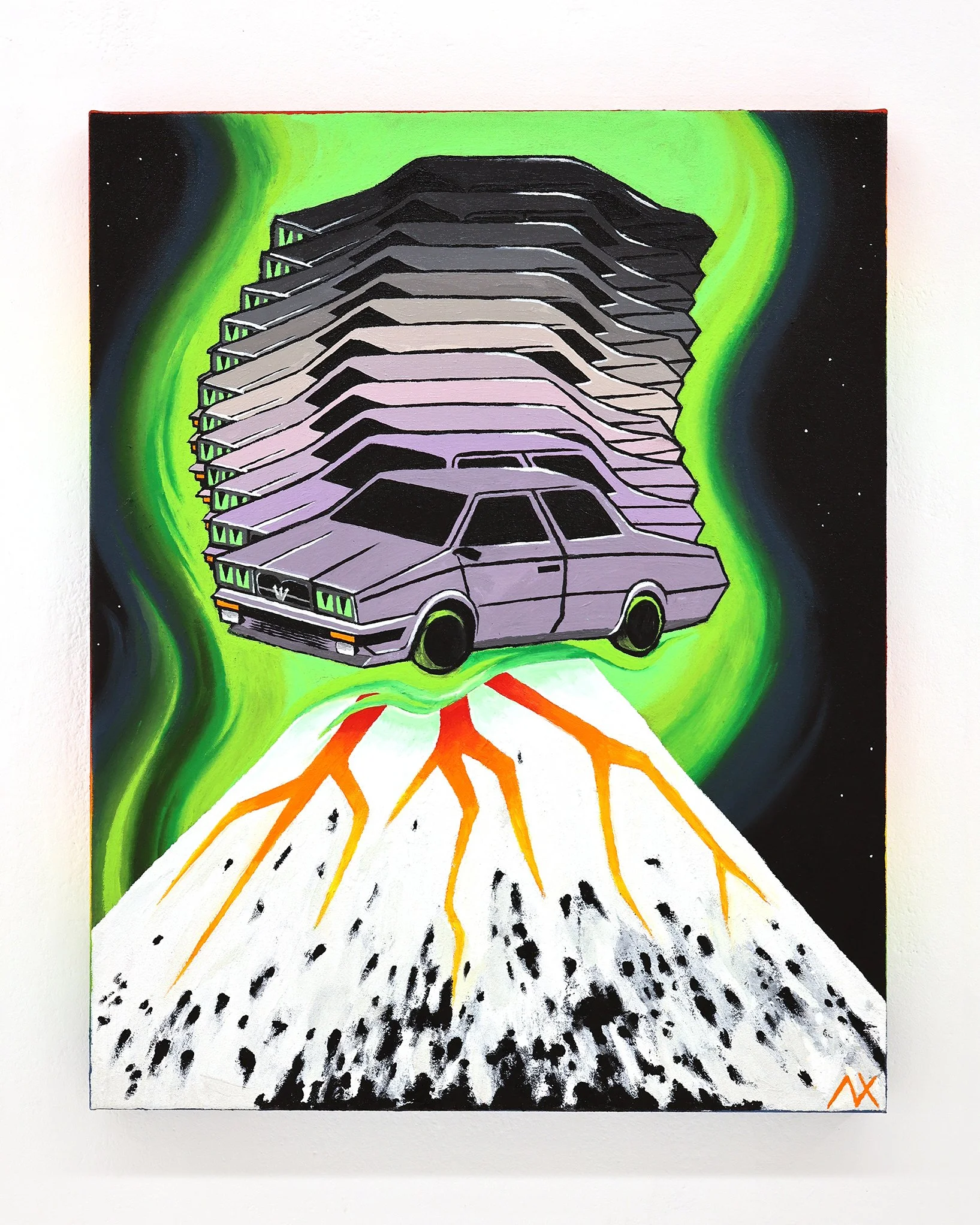 Alex Xerri 'AUROA MASERATI' - Original Artwork