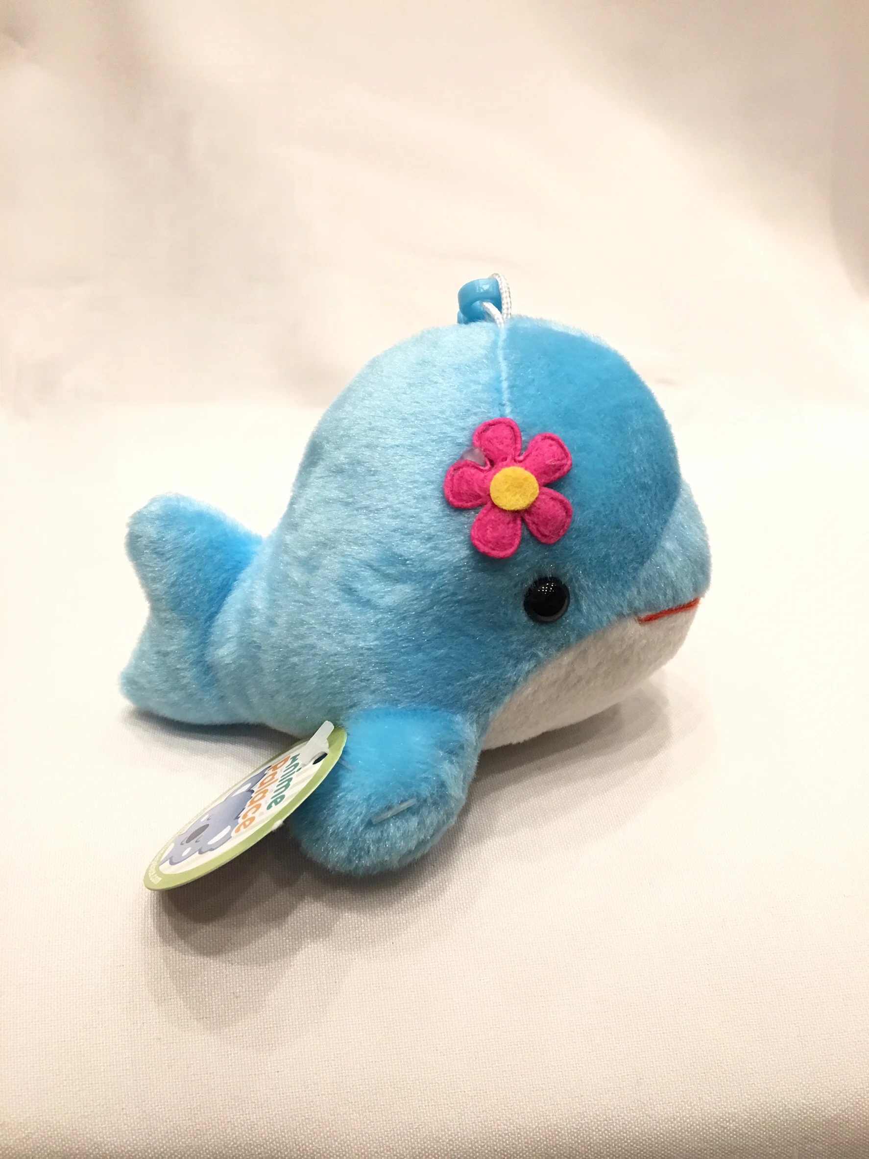 3" Mini Whale Plush Keychain