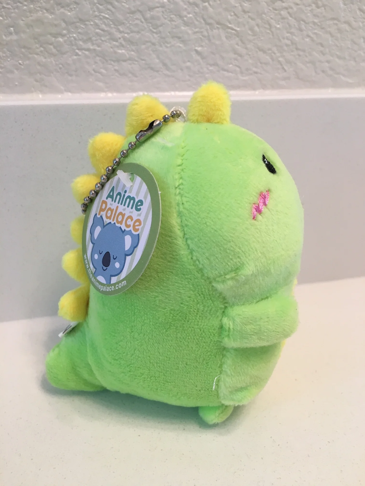 Q Dinosaur Plush Keychain 4.5"
