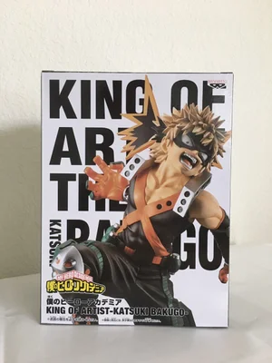 My Hero Academy Katsuki Bakugo King Of Artist Figure By Banpresto Anime Palace