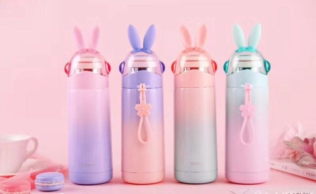 Cute Bunny Stylish Thermos Beverage Bottle — Anime Palace