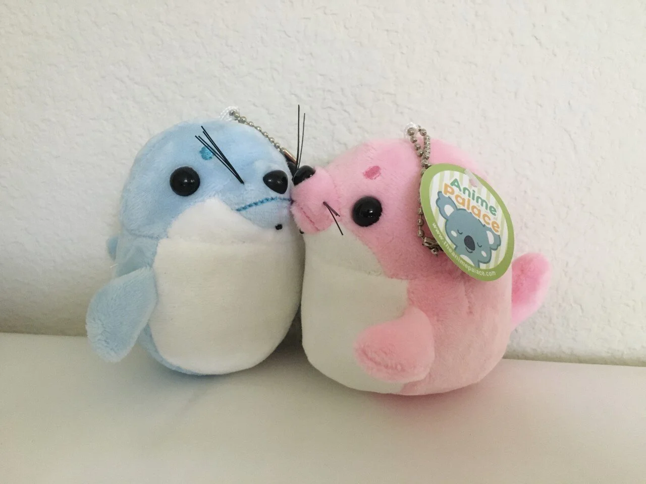 Q 4" Seal Pliush Keychain Set ( 4 Pcs)