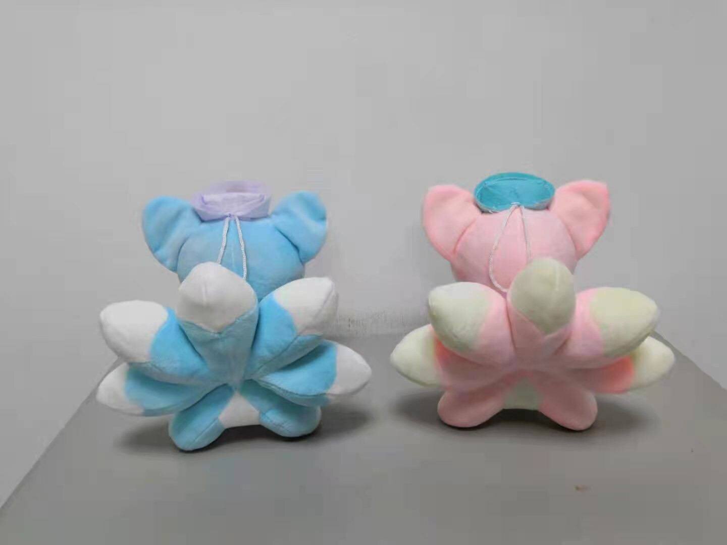 6" Q 5 Tail Nurse Fox Plush