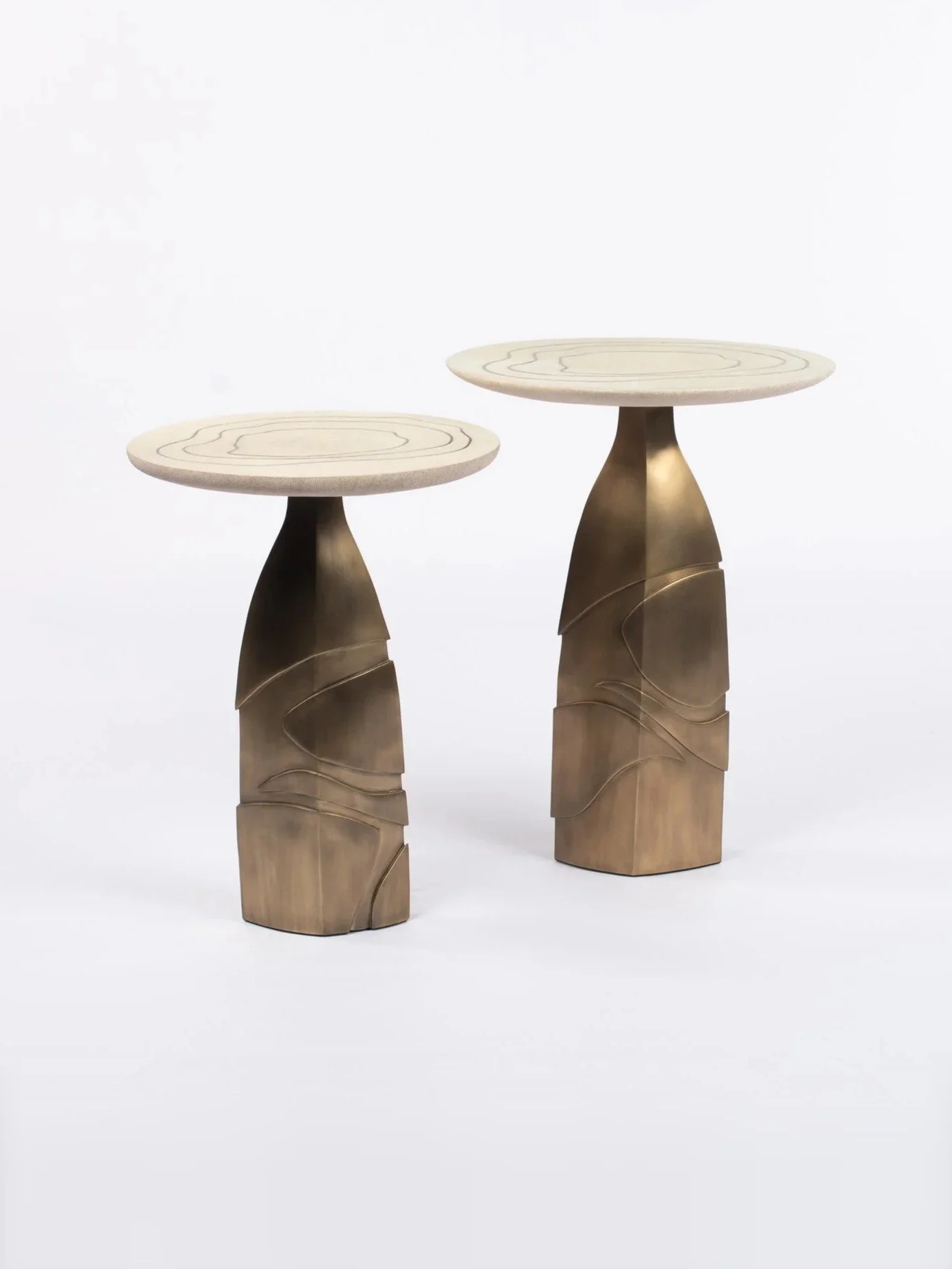 The Listeners Nesting Side Tables by Patrick Coard Paris