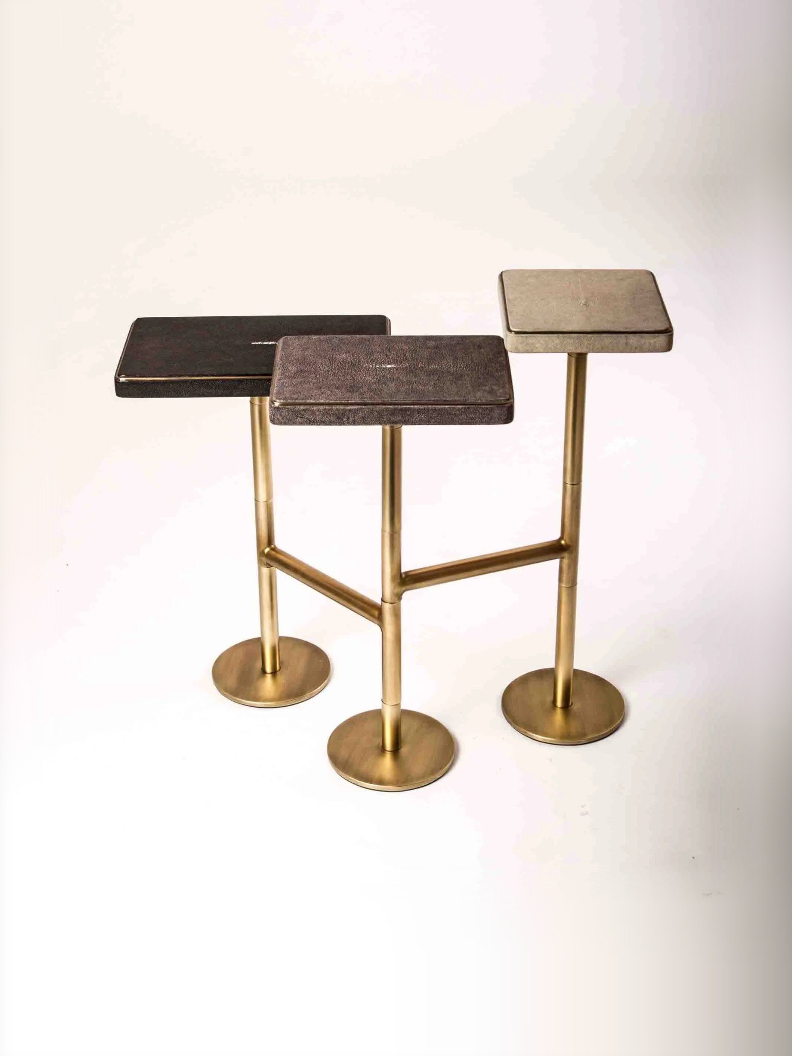 3-Top Rotating Side Table