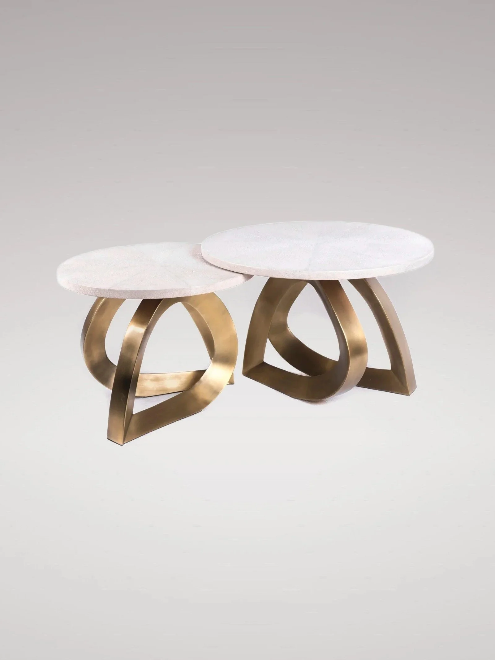 Teardrop Nesting Coffee Tables