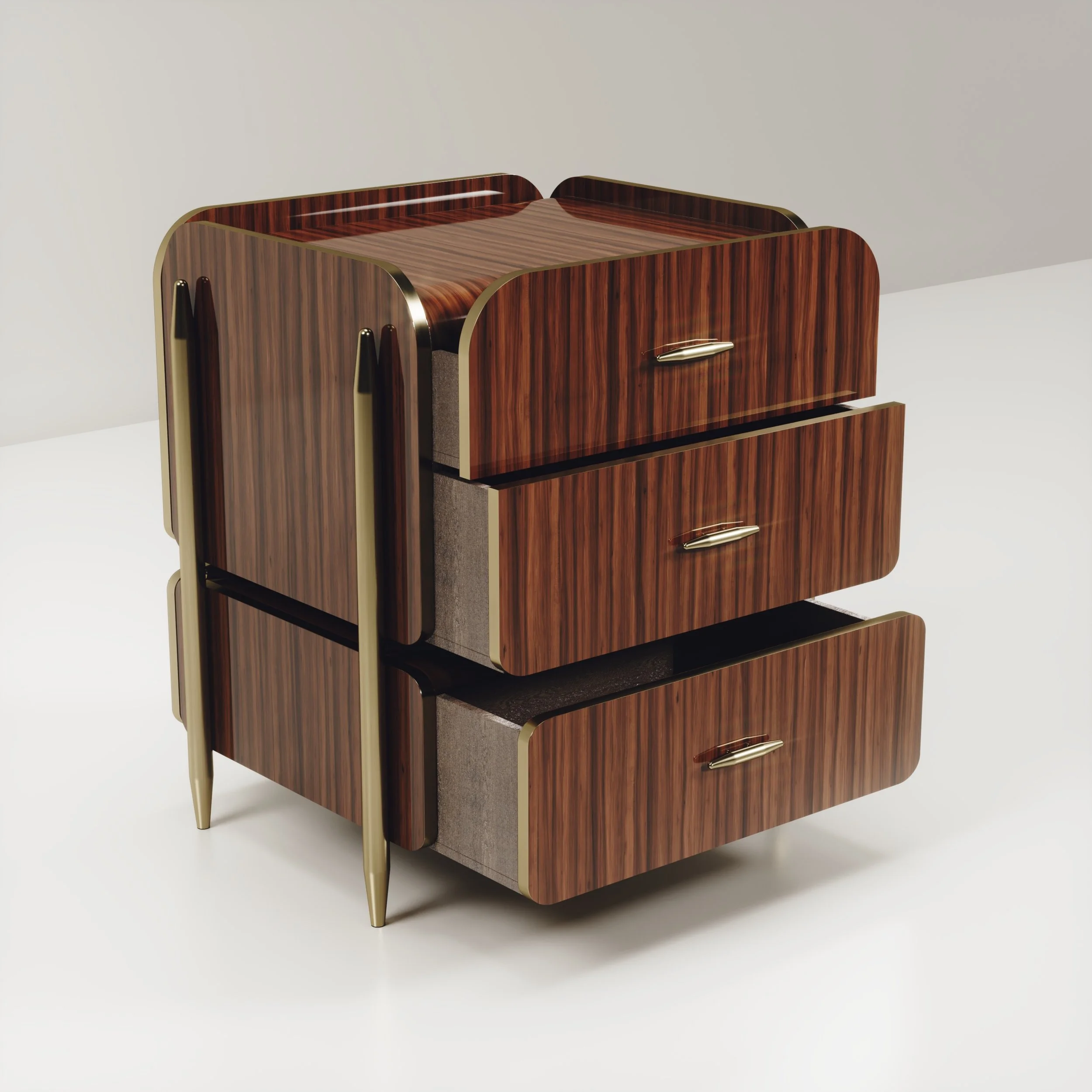 Dandy Square Bedside Table — KIFU PARIS