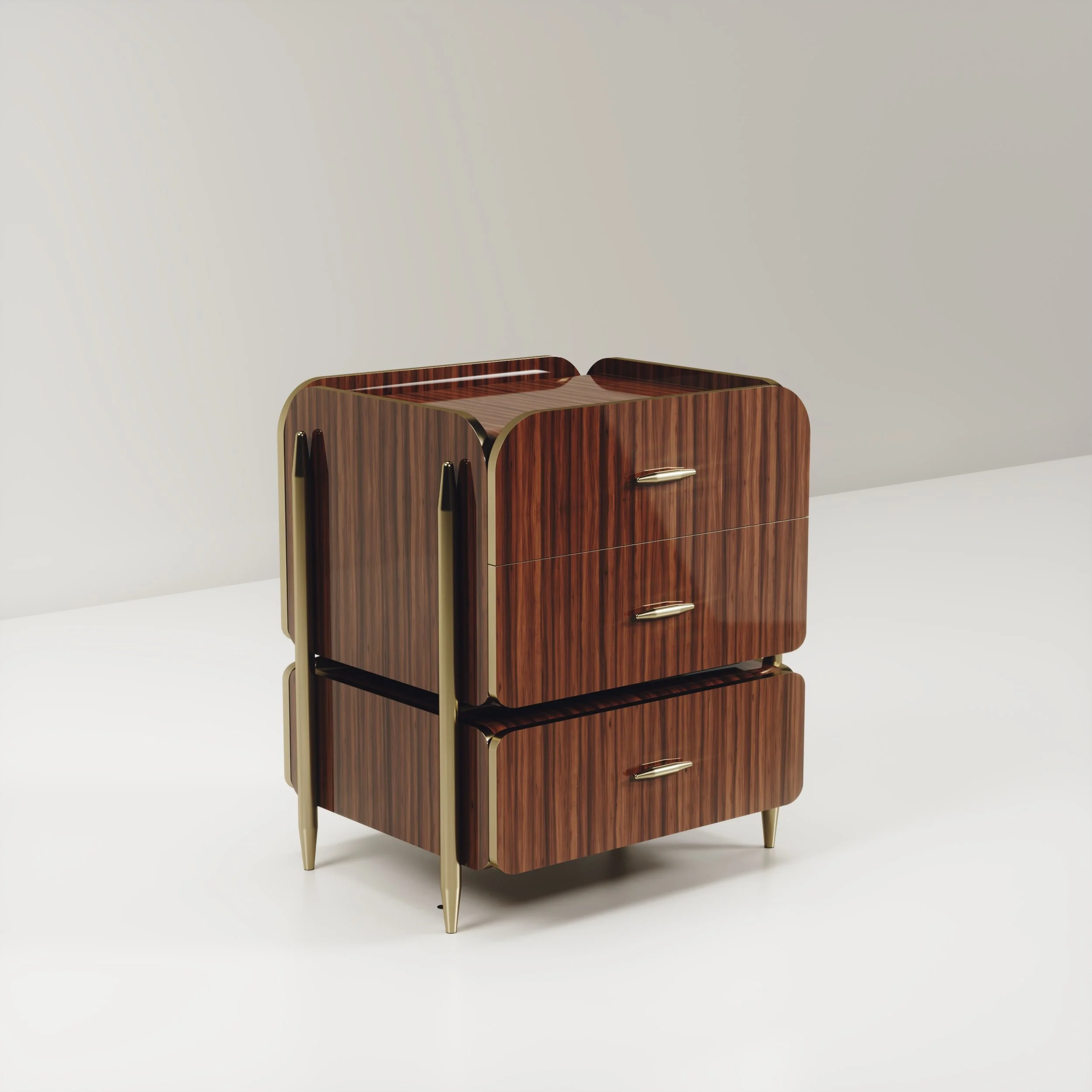 Dandy Square Bedside Table — KIFU PARIS