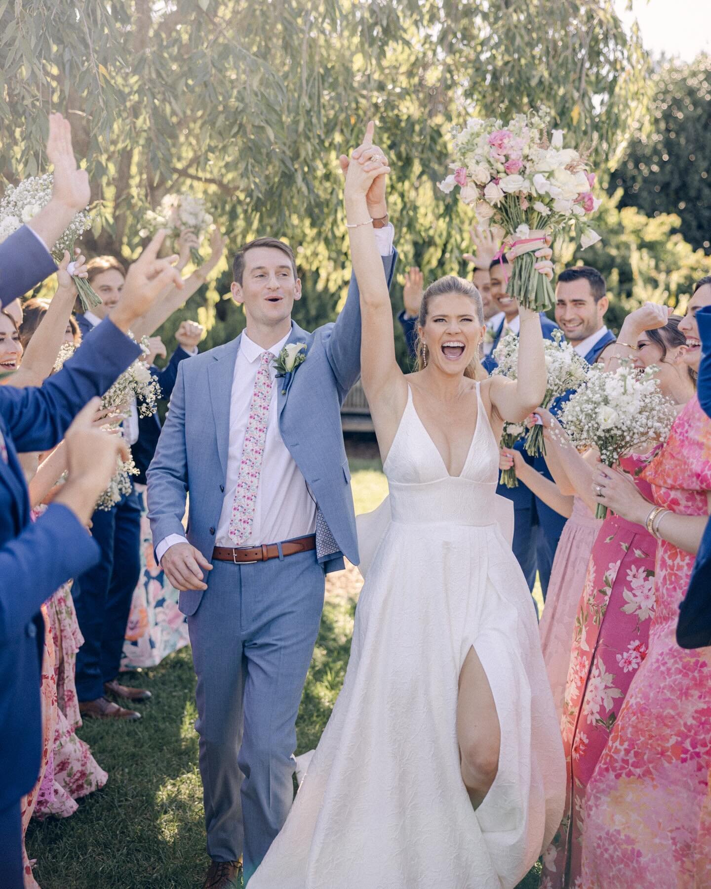 Our love language is a fun-loving couple who is ready for the dance floor&hellip; in matching Nikes, no less 😍 👟 

Photography | @sarahhoustonphotography 
Venue | @grelenweddings 
Planner | @jlmdesignandevents 
Catering | @blueridgepizza 
Hair | @h