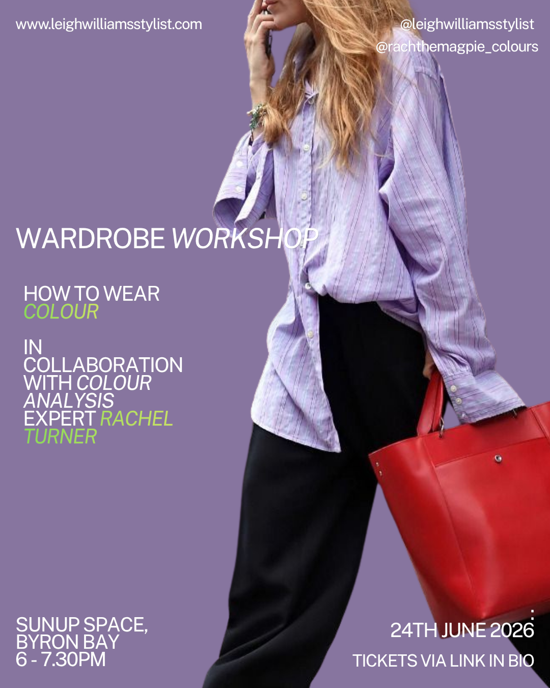 Wardrobe Workshop | How to Wear Colour