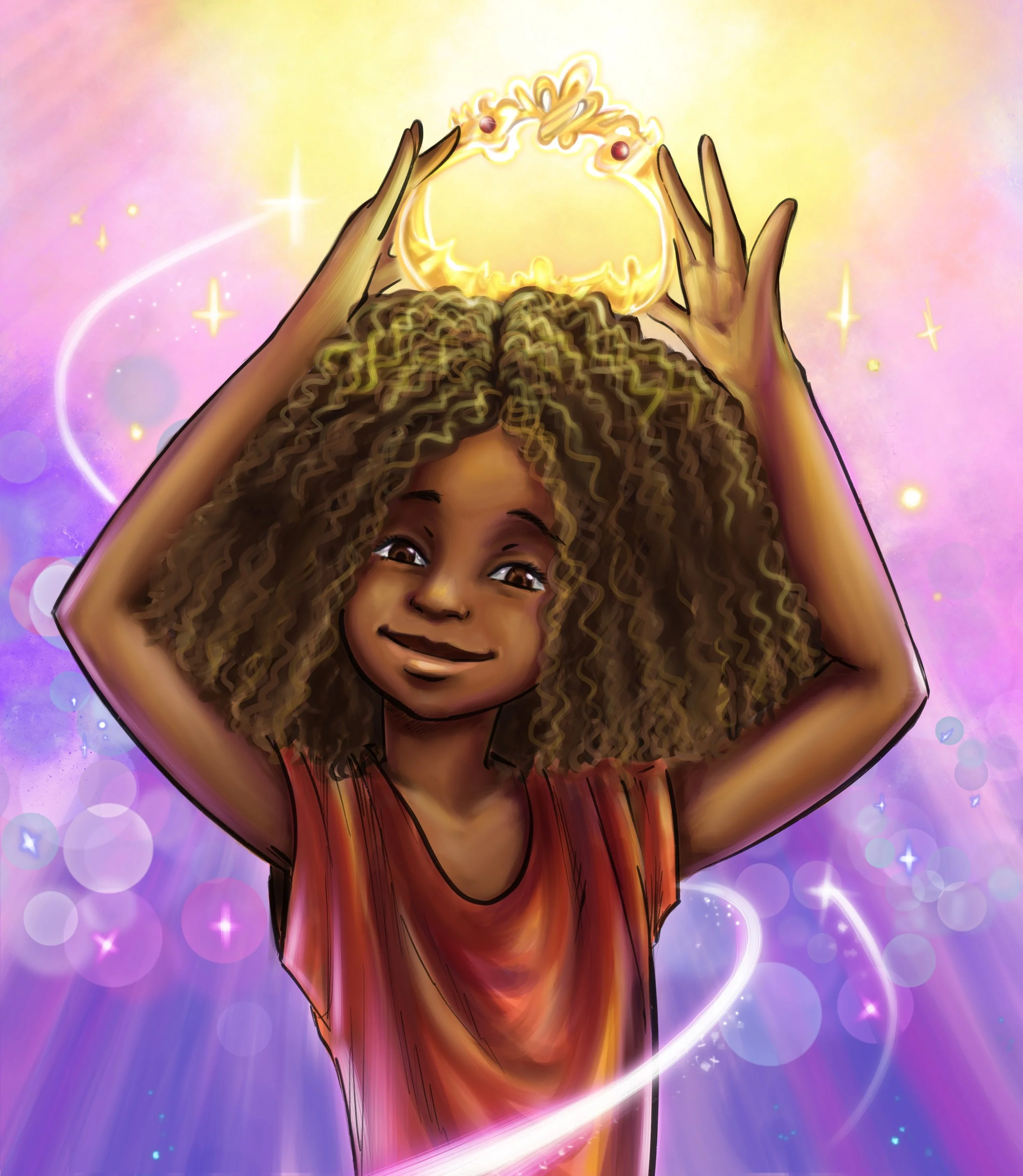 She finally wears her crown over her head proudly!