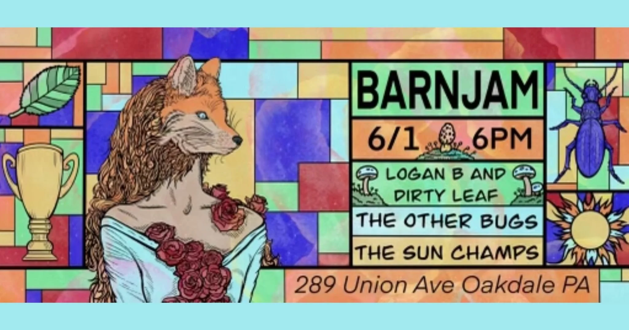 Barn Jam 2024 w/ The Other Bugs, Logan B and Dirty Leaf