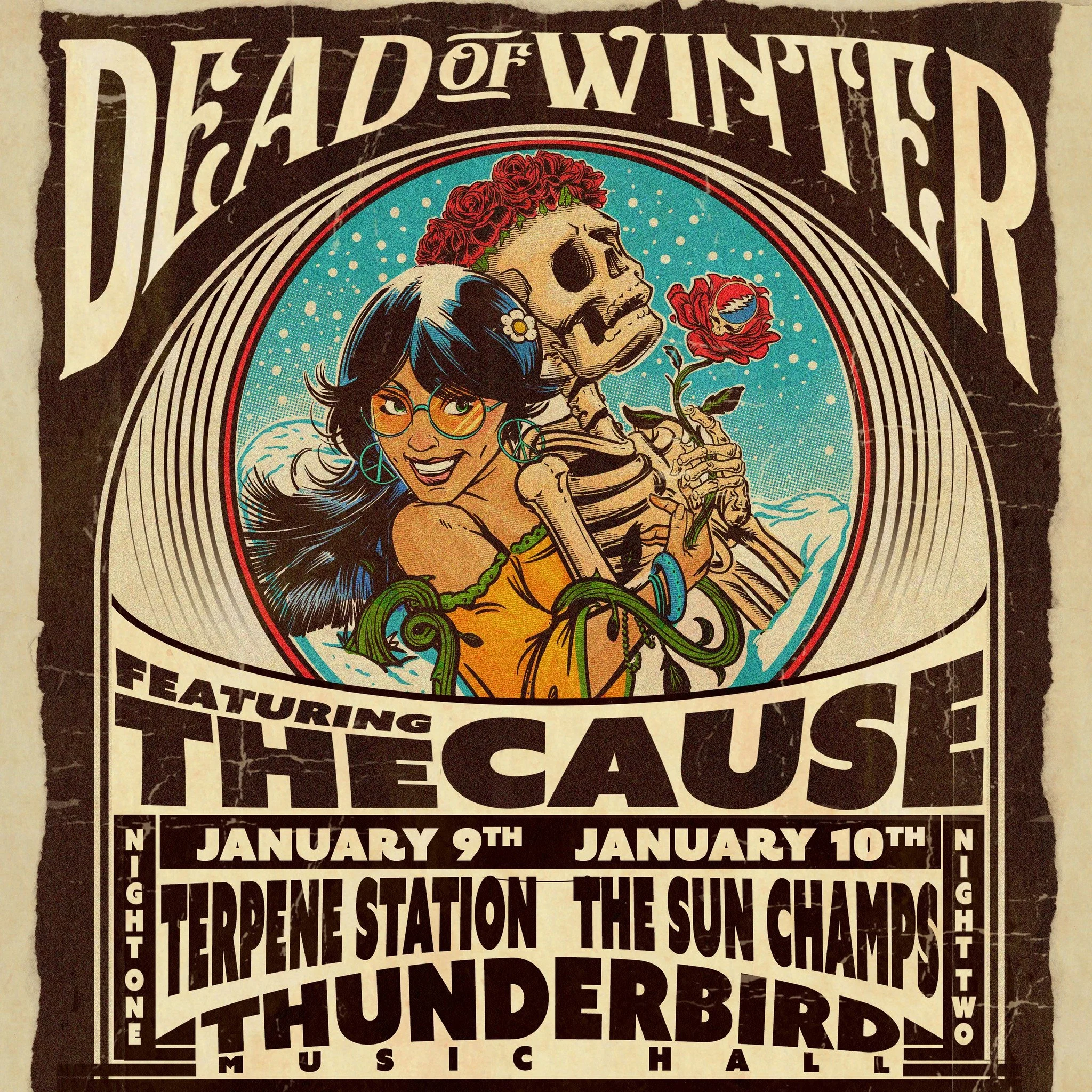 Dead of Winter @ Thunderbird Music Hall w/ theCAUSE