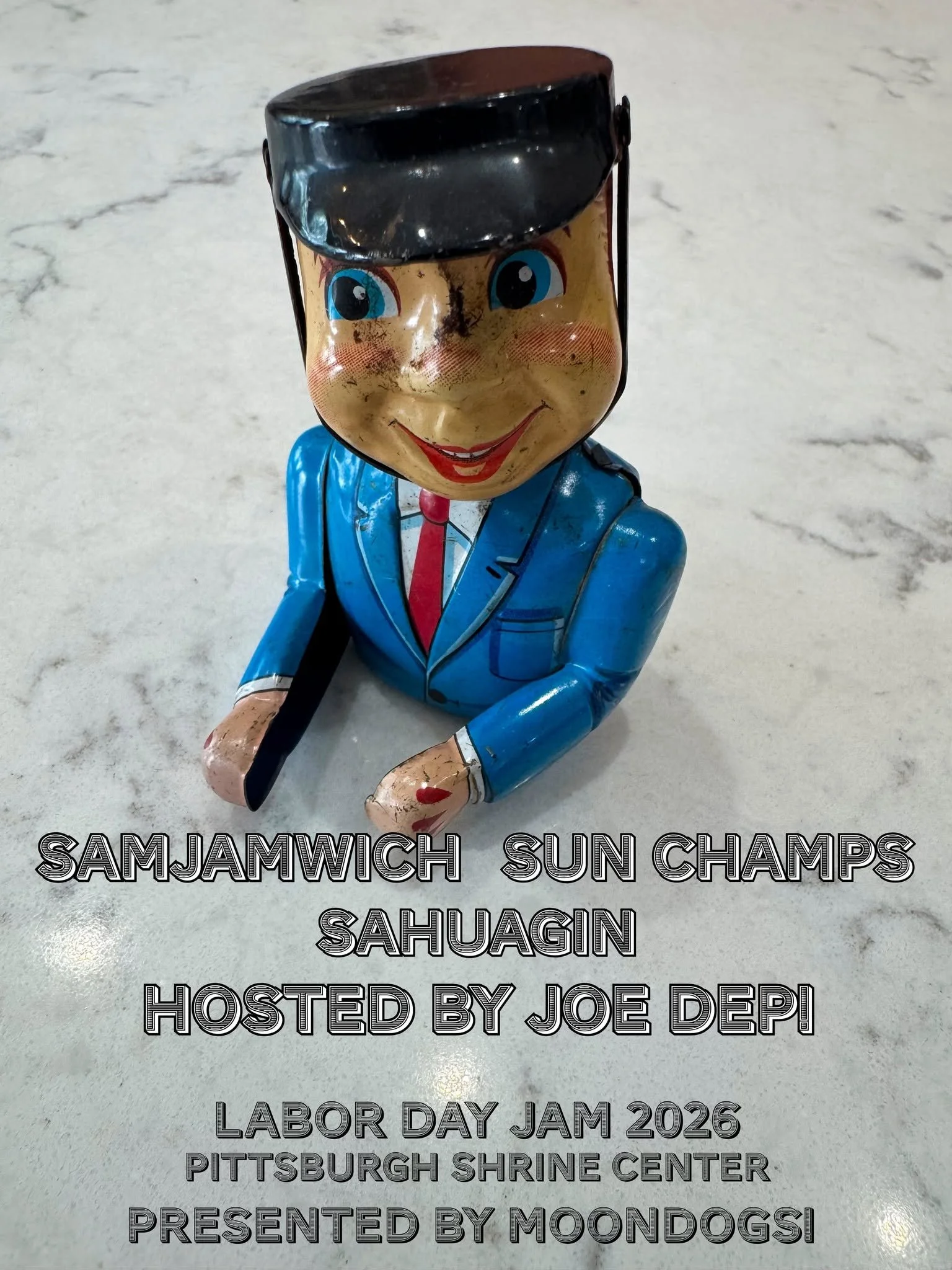 Labor Day Jam with SamJAMwich &amp; Sahuagin