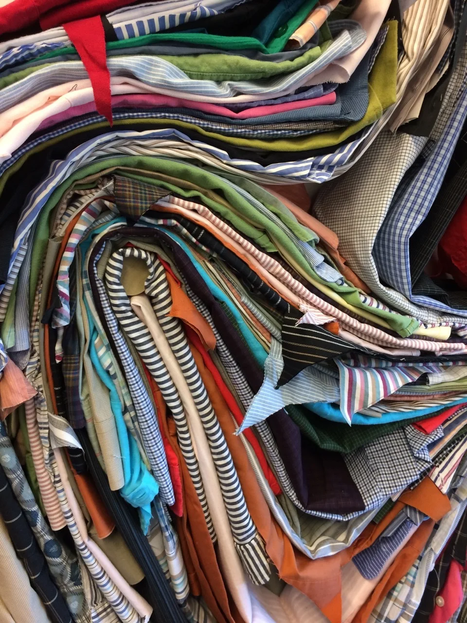 Shirtwaist Waste: Landfill Slice (detail)