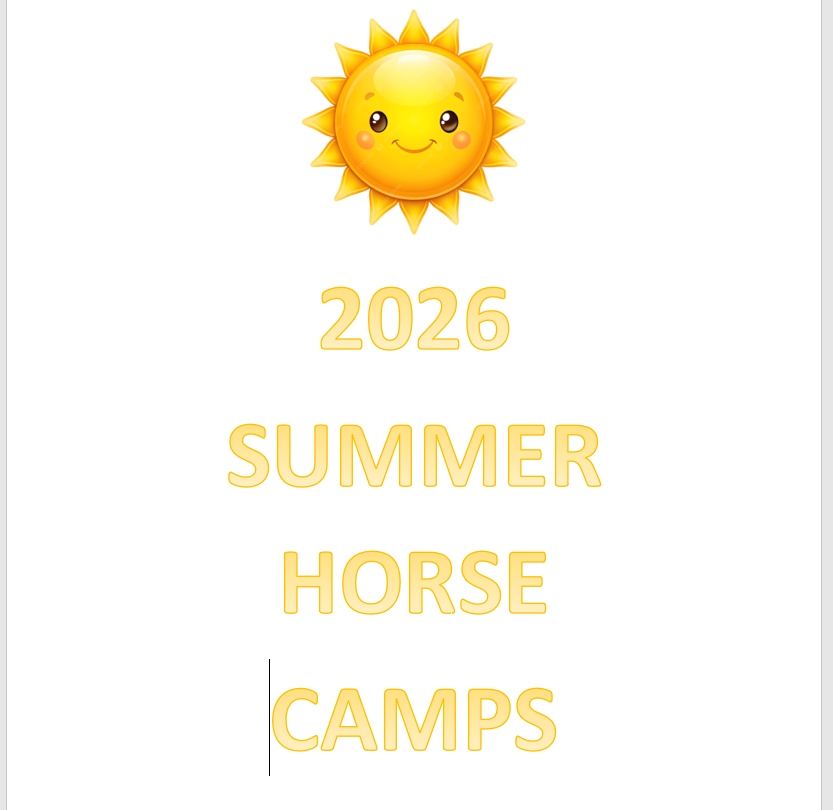 Horse Show Camp 2026
