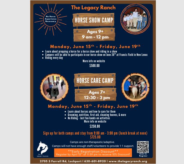 Horse Care Camp 2026