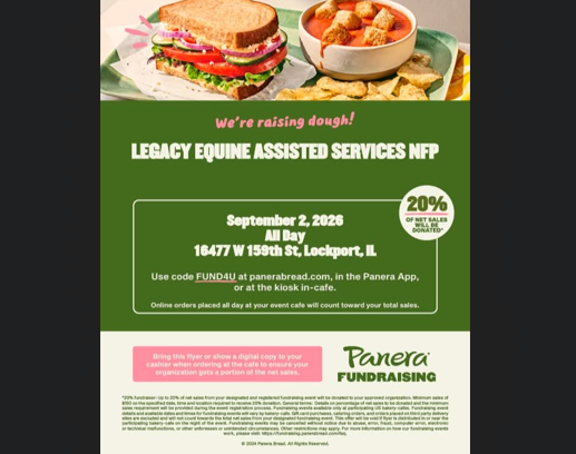 Dine-Out Fundraiser at Panera!
