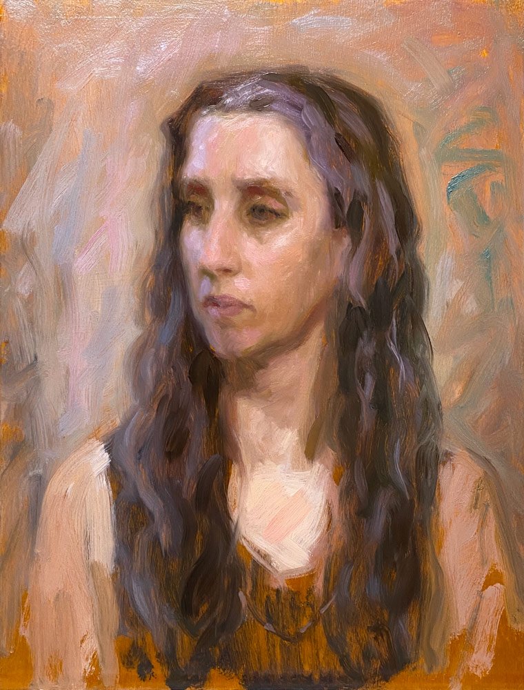 Custom Oil Portrait Painting Sketches - From Life
