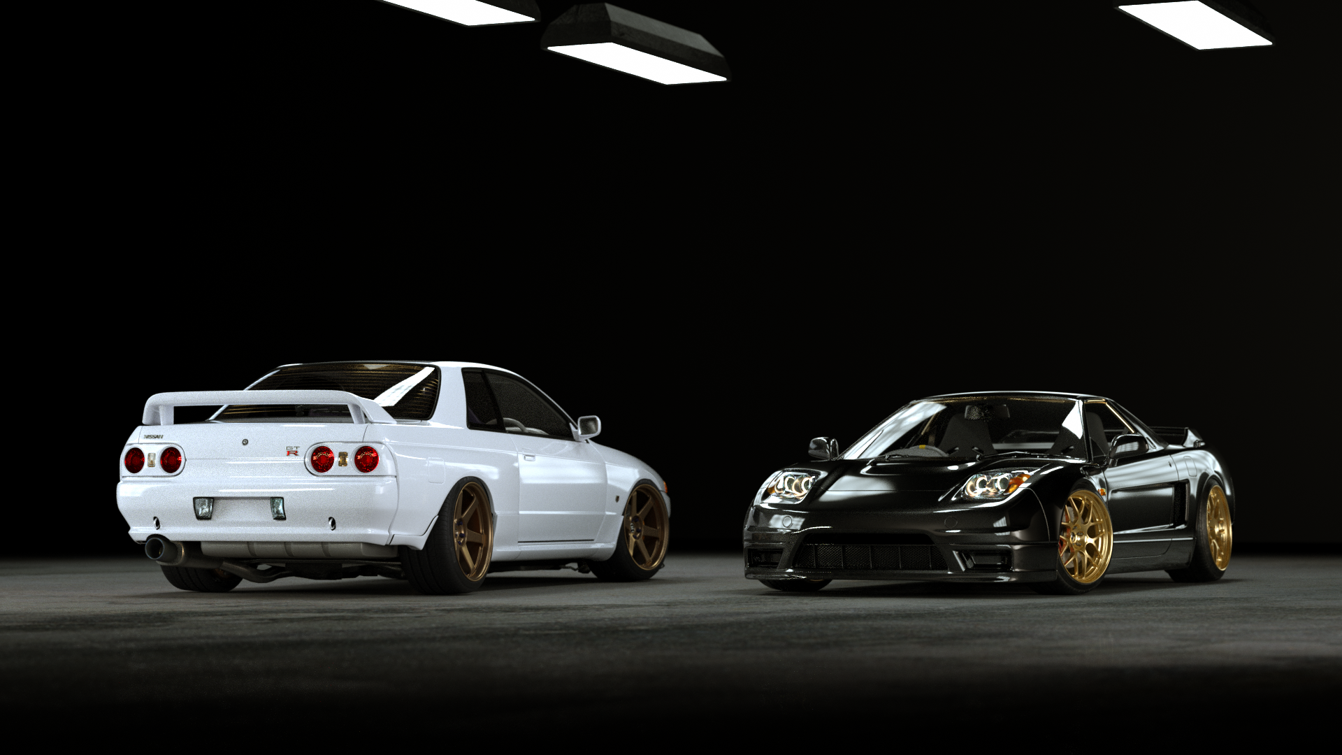 GT-R & NSX — GERNGE