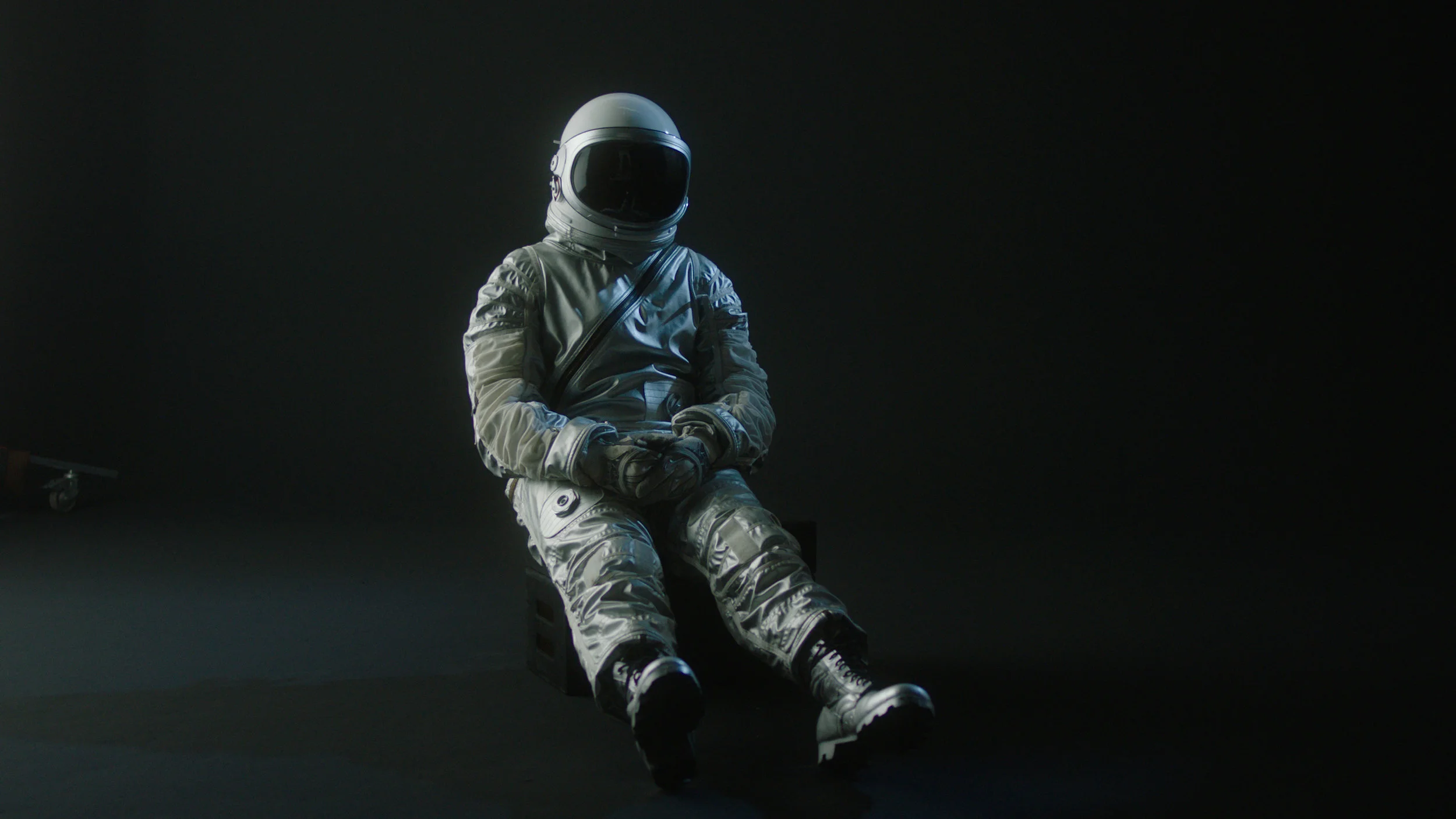 Later on, during the production shoot, I had the opportunity to act on-screen in a NASA Mercury-era replica flight suit, which was a dream come true :)