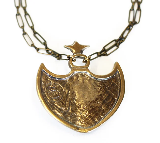 Miyu Decay Tribal Coat of Arms Necklace
