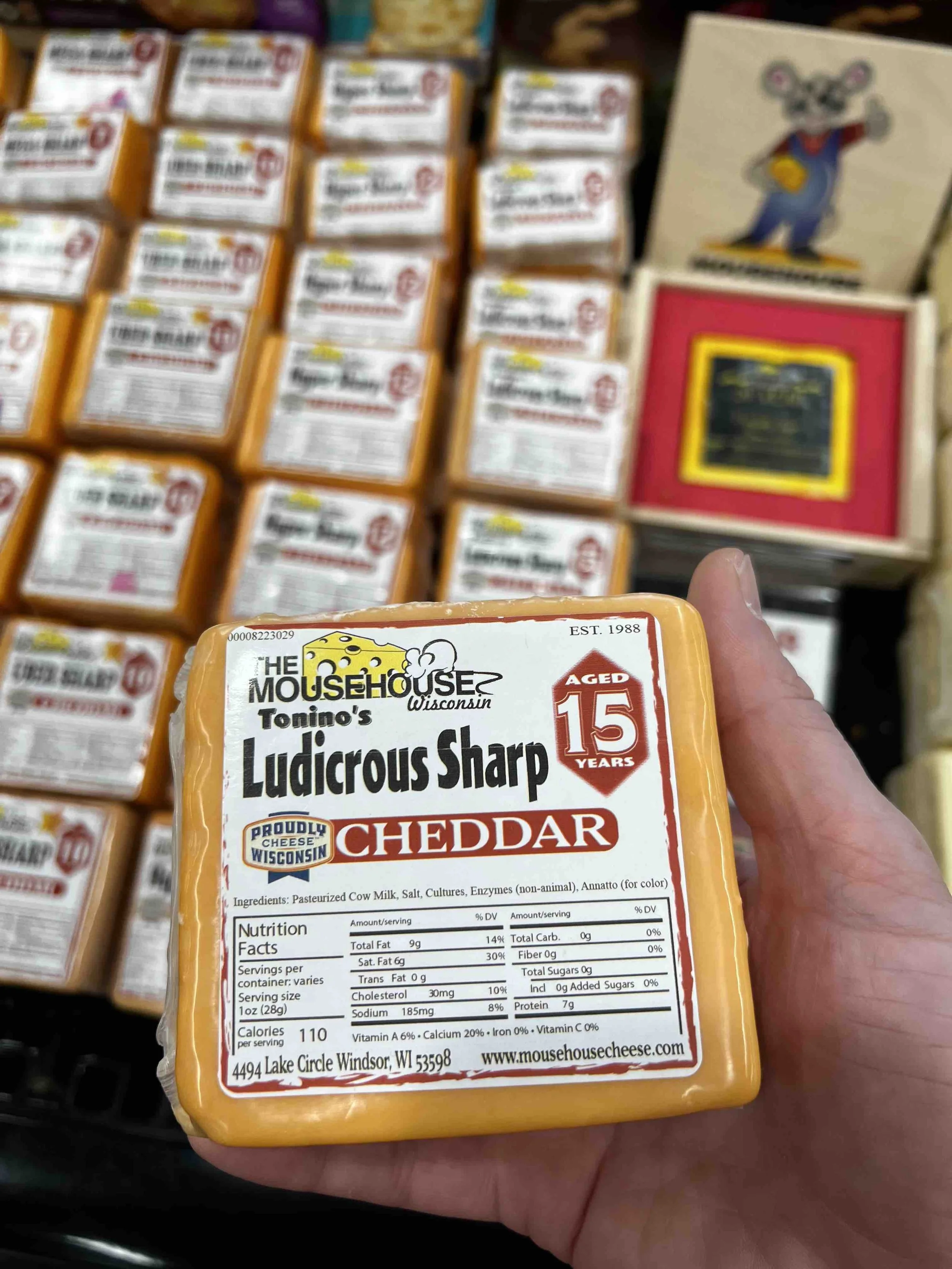 0043 - ludicrously sharp cheddar