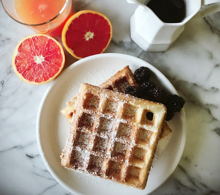 LIFE CHANGING BUTTERMILK WAFFLES [EASY]!