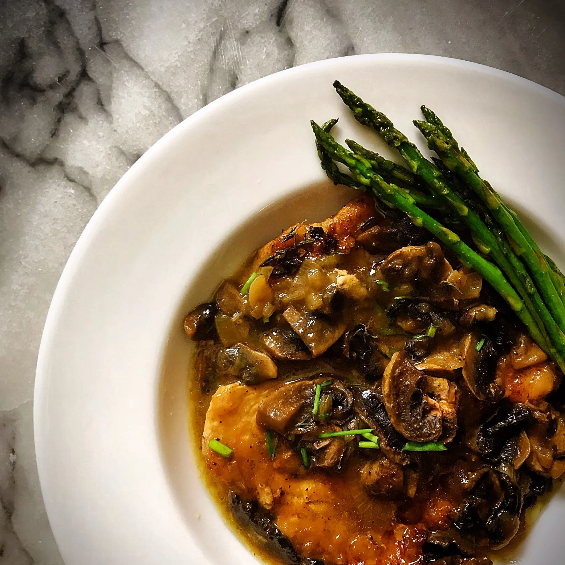 DECADENT MUSHROOM CHICKEN