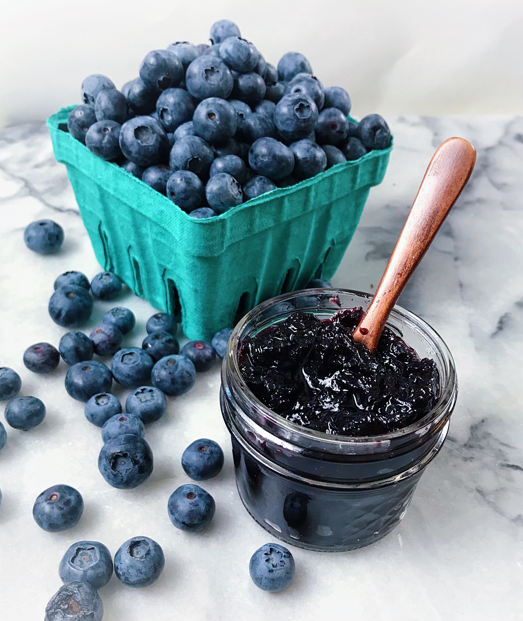 BLUEBERRY JAM [No Pectin]