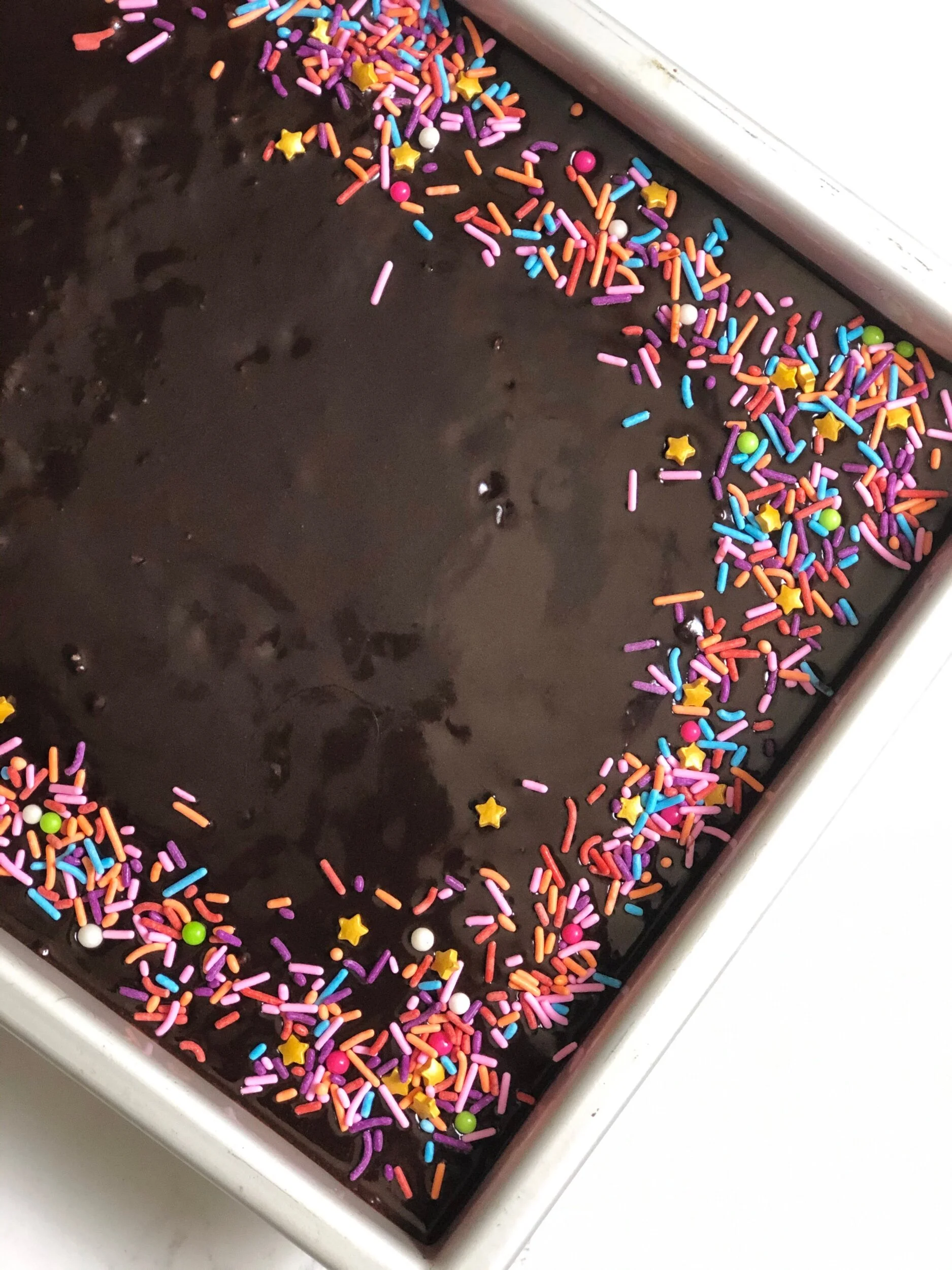 DECADENT CHOCOLATE SHEET CAKE [GLUTEN FREE option]