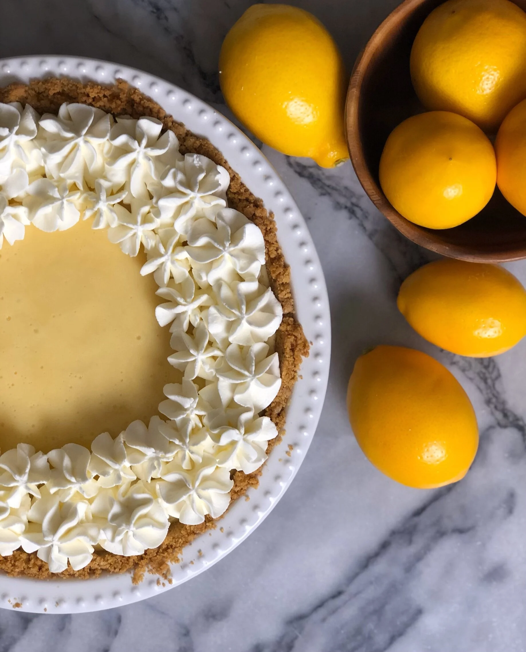 MEYER LEMON CREAM PIE