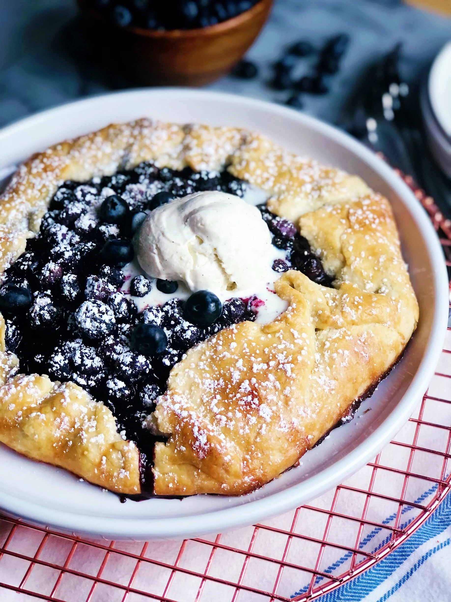 BLUEBERRY GALETTE
